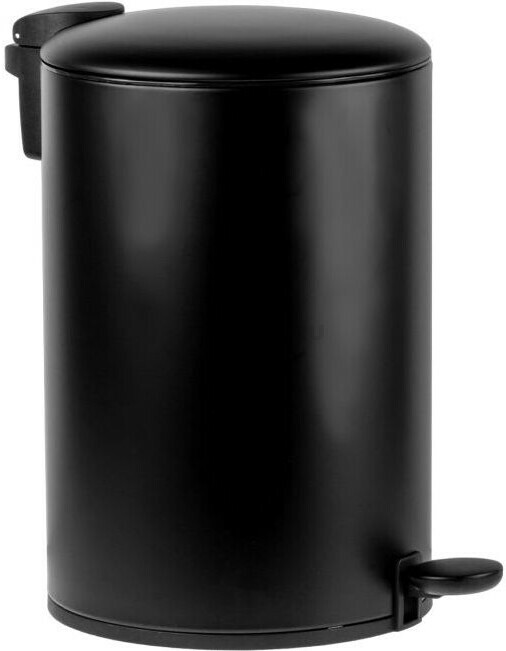 Ведро мусорное с педалью PERFECTO LINEA Black Onyx 12 л  (22-200212)