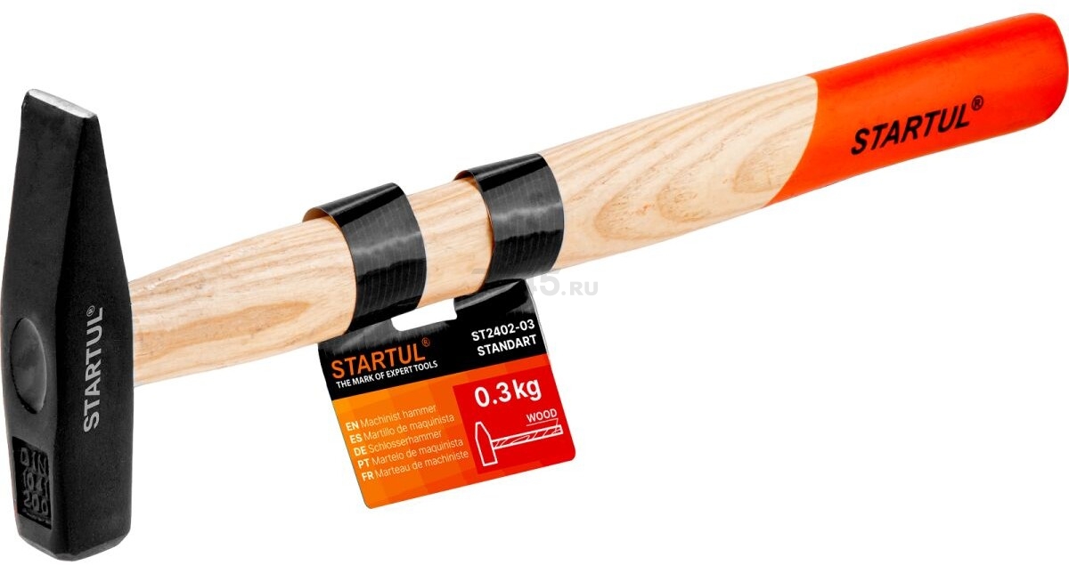Молоток слесарный 0,3 кг STARTUL Standart (ST2402-03)