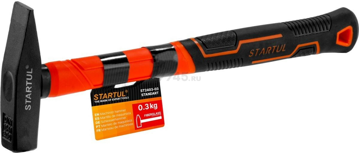 Молоток слесарный 0,3 кг STARTUL Standart (ST2403-03)