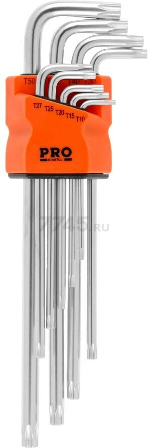 Набор ключей Torx T10-T50 экстрадлинных 9 предметов PRO STARTUL (PRO-87309)