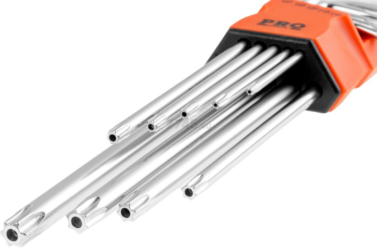 Набор ключей Torx T10-T50 экстрадлинных 9 предметов PRO STARTUL (PRO-87309) - Фото 3