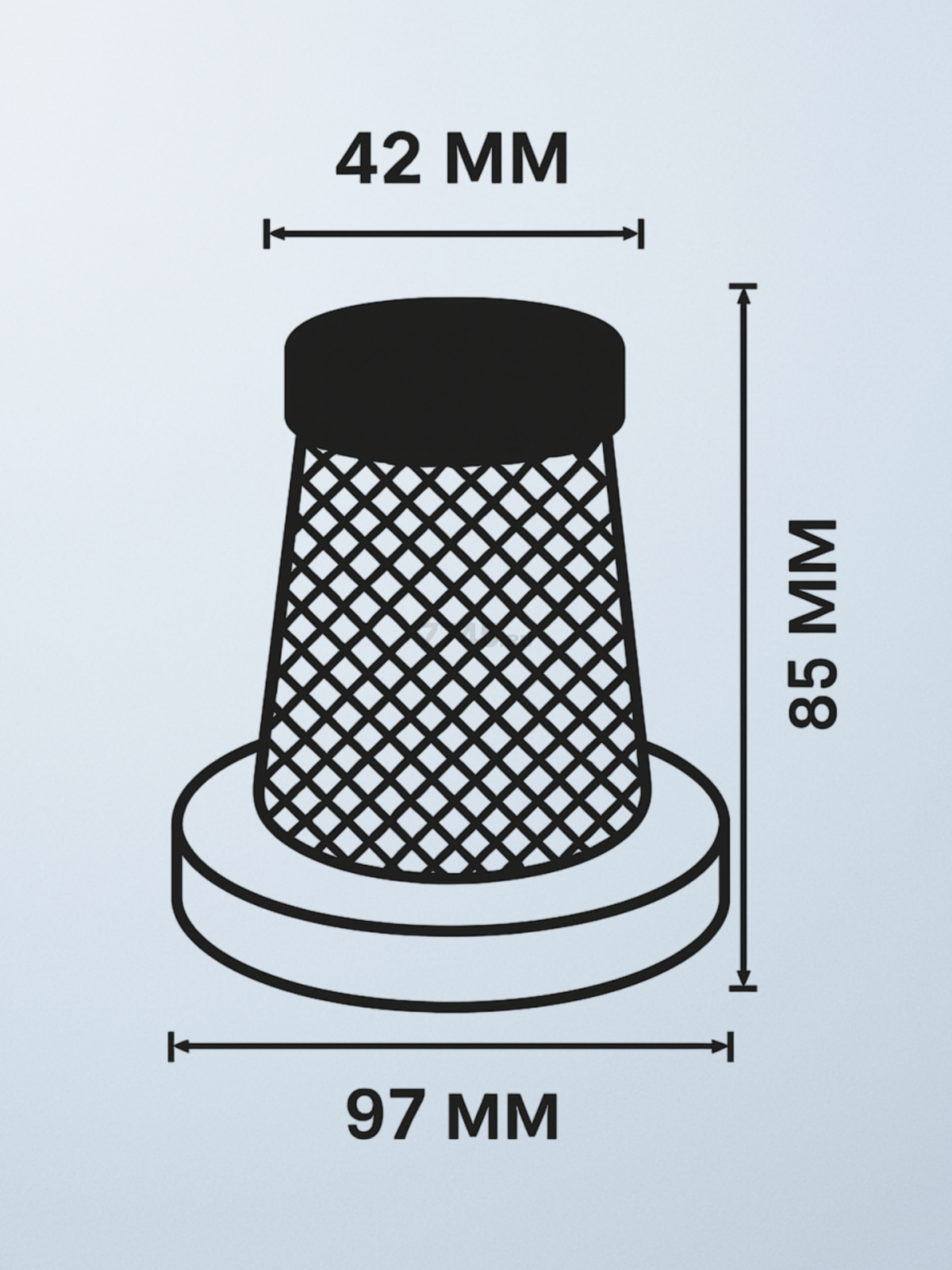 Фильтр для пылесоса Deerma DX888 BRUNER (MPVC-DX88) - Фото 3