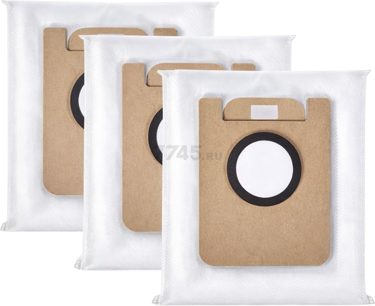 Мешок для робота‑пылесоса BRUNER для Dreame D9 D10 L10 Xiaomi x10 x10+ 3 штуки (MPVC-L10)