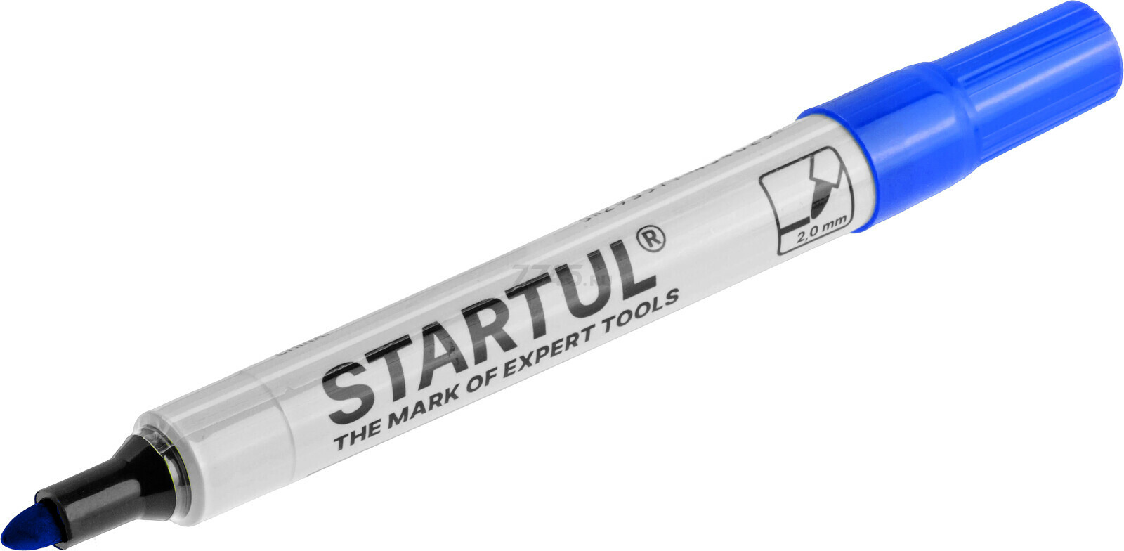 Маркер перманентный фетровый STARTUL Profi синий (ST4340-02)