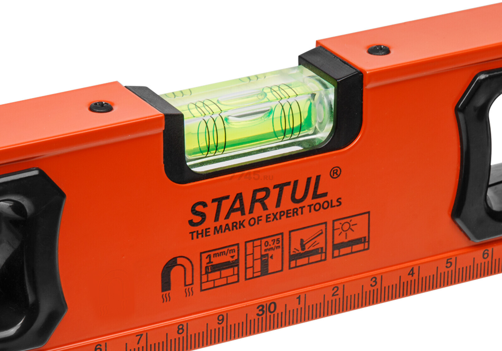 Уровень магнитный 1000 мм STARTUL Standart (ST2530-100M) - Фото 3