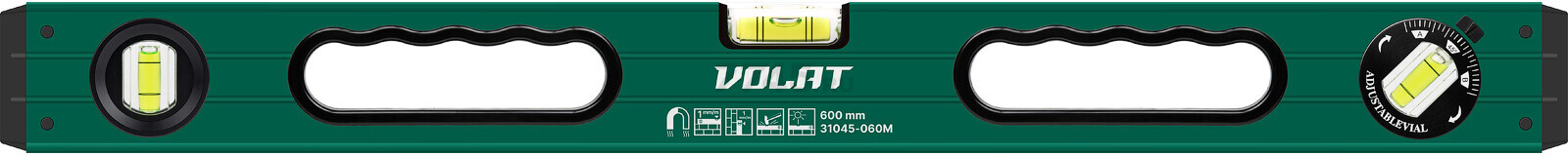 Уровень магнитный 600 мм ВОЛАТ (31045-060M)