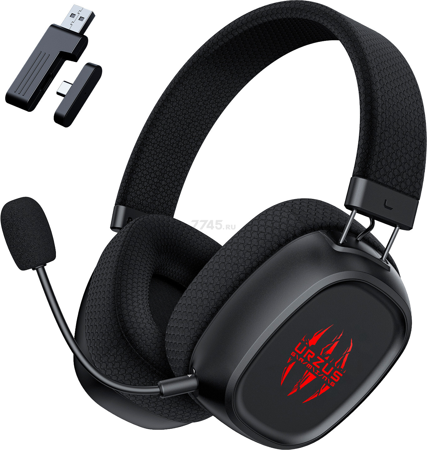 Наушники-гарнитура игровые беспроводные URZUS Tactic UR-5524125 - Фото 15