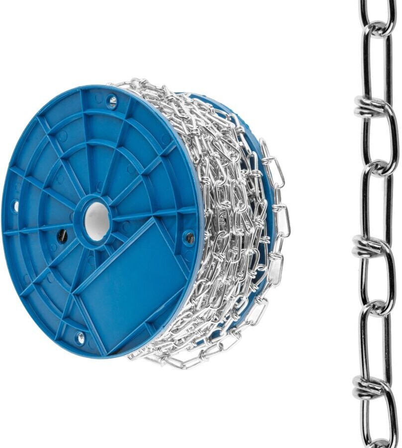Цепь витая оцинкованная М2,5 DIN 5686 STARFIX бухта 30 м (SMP-84049-30)