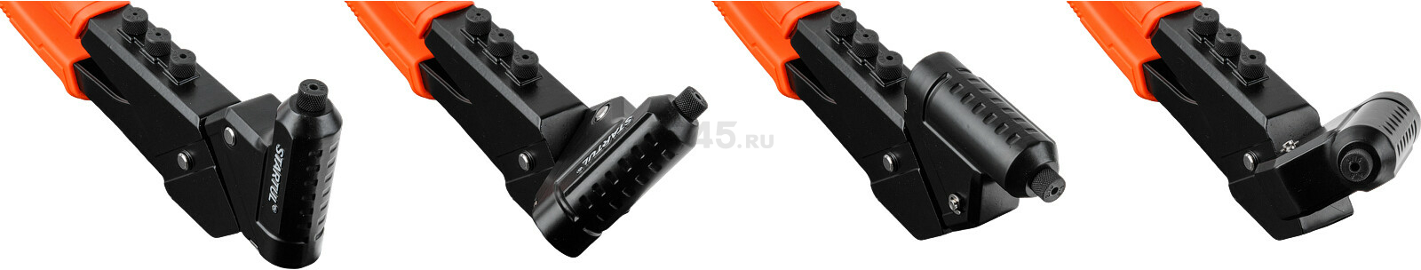 Заклепочник усиленный поворотный 2,4-4,8 мм STARTUL Profi (ST4581) - Фото 5