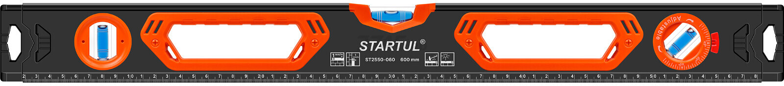 Уровень 600 мм STARTUL Profi (ST2550-060) - Фото 2