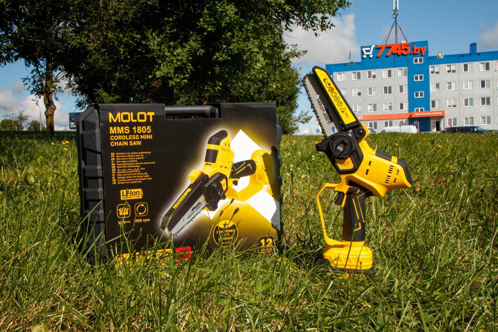 Пила цепная аккумуляторная MOLOT MMS 1805 XLT Lite SET (1334936) - Фото 17