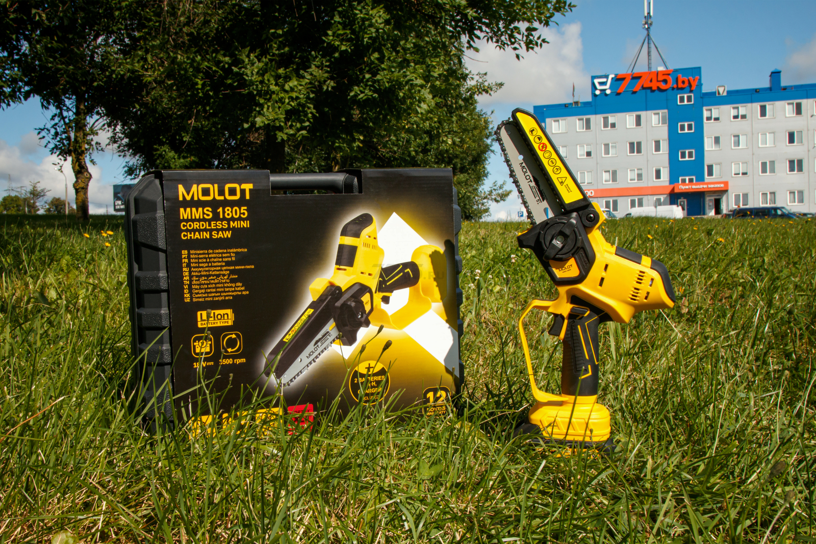 Пила цепная аккумуляторная MOLOT MMS 1805 XLT Lite SOLO (1334935) - Фото 13