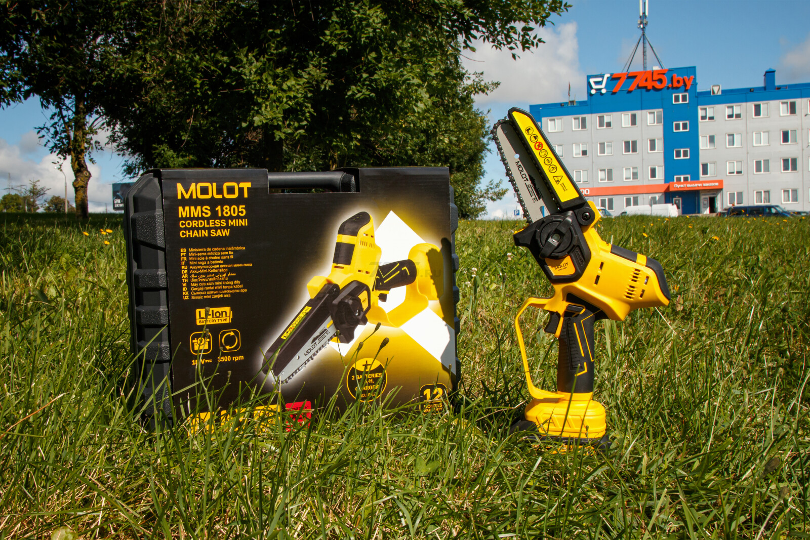 Пила цепная аккумуляторная MOLOT MMS 1805 XLT Lite SET (1334936)