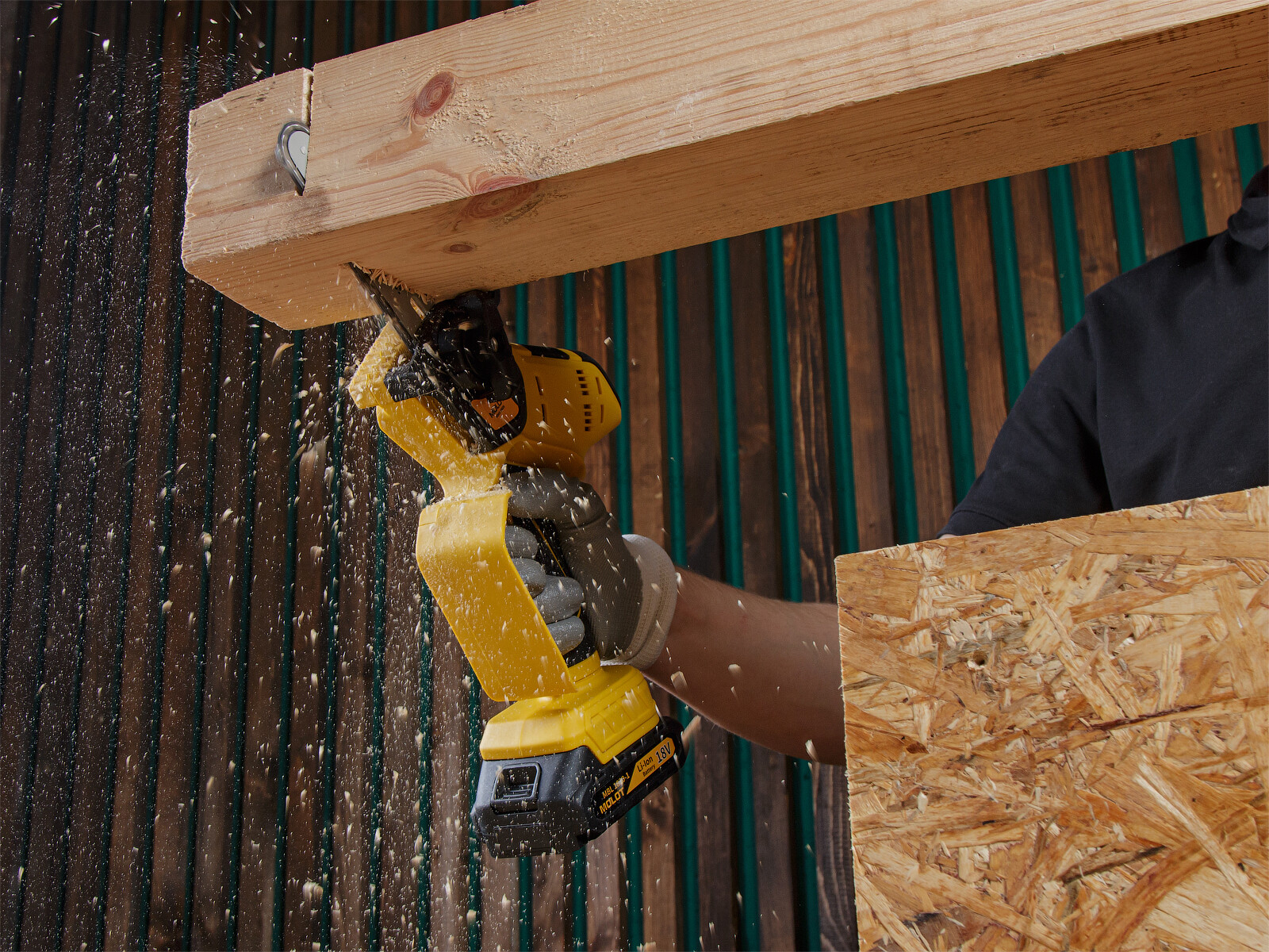 Пила цепная аккумуляторная MOLOT MMS 1805 XLT Lite SET (1334936) - Фото 20