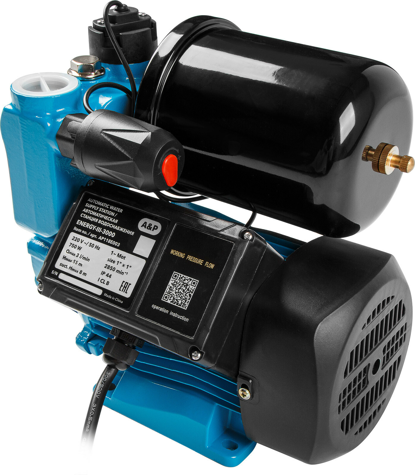 Насосная станция A&P Energy-III-2200 (AP118E001) - Фото 4