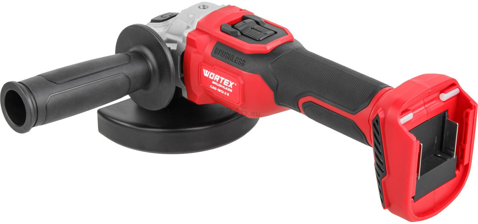Шлифмашина угловая аккумуляторная WORTEX CAG 1812-2 E XLT SOLO (1334916) - Фото 6