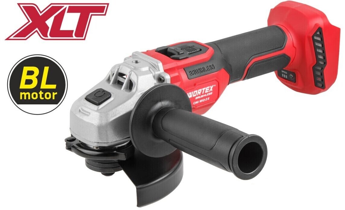 Шлифмашина угловая аккумуляторная WORTEX CAG 1812-2 E XLT SOLO (1334916)