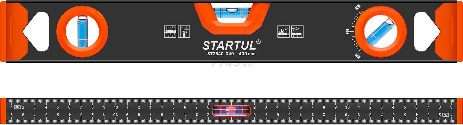 Уровень 400 мм STARTUL Master (ST2540-040) - Фото 2