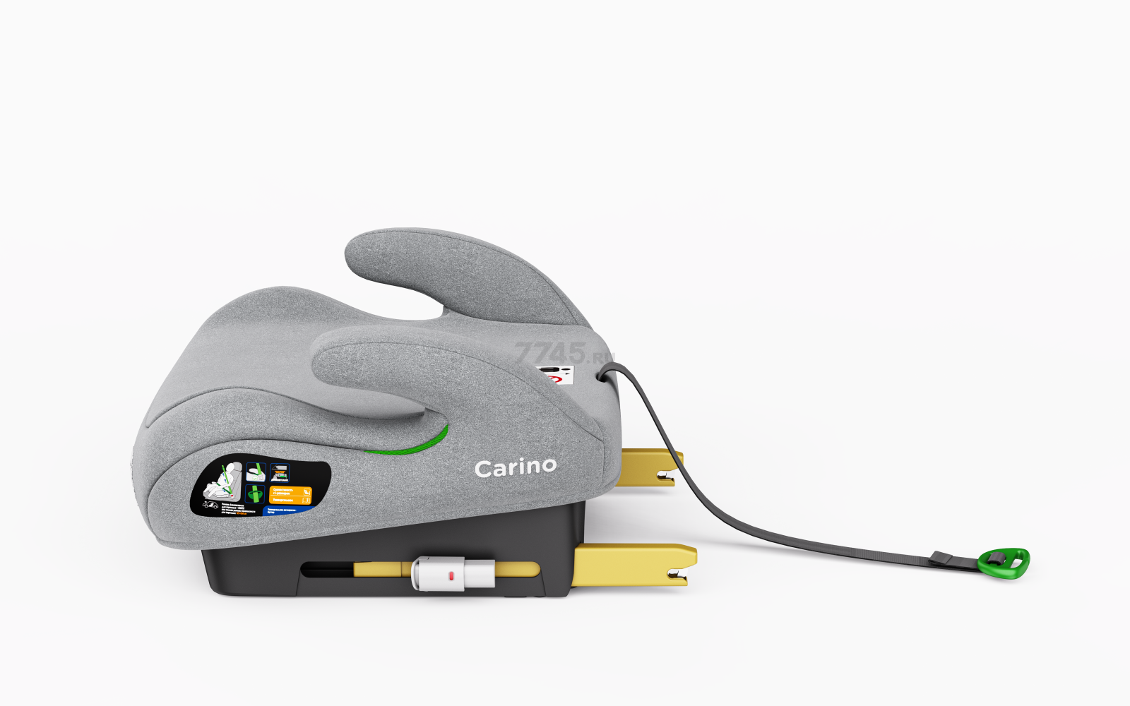 Автокресло-бустер BONBINI Carino Grey (BO-3231113) - Фото 14