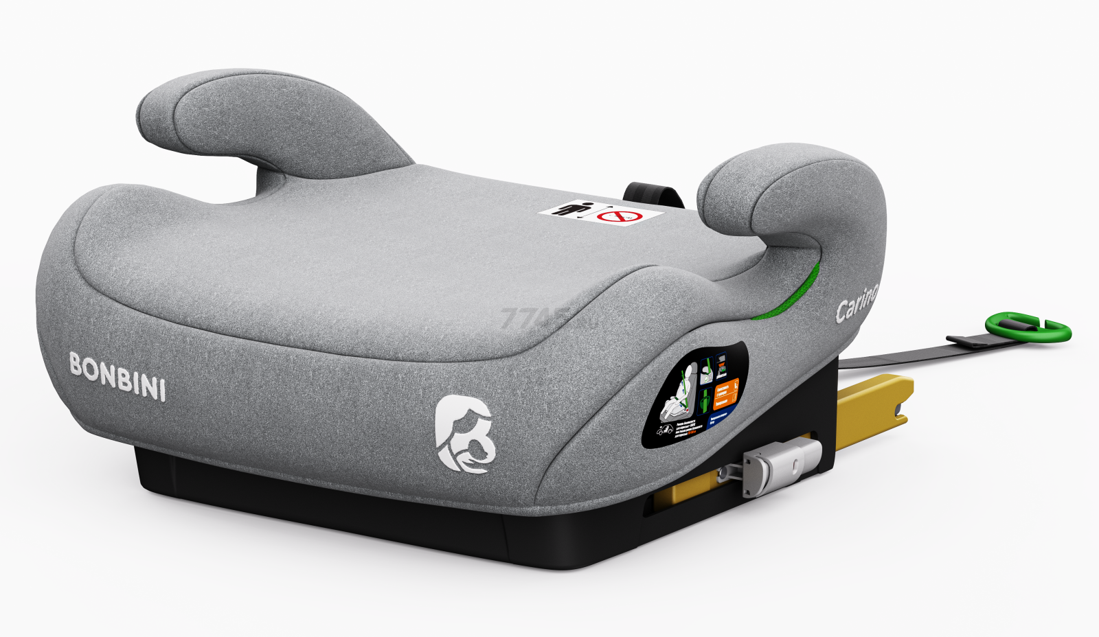 Автокресло-бустер BONBINI Carino Grey (BO-3231113) - Фото 11