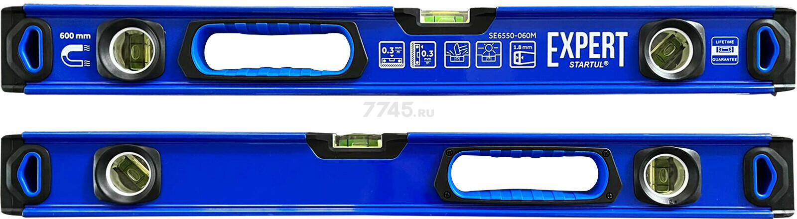 Уровень магнитный 600 мм STARTUL Expert (SE6550-060M)
