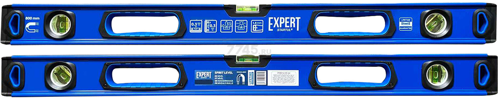 Уровень магнитный 800 мм STARTUL Expert (SE6550-080M)