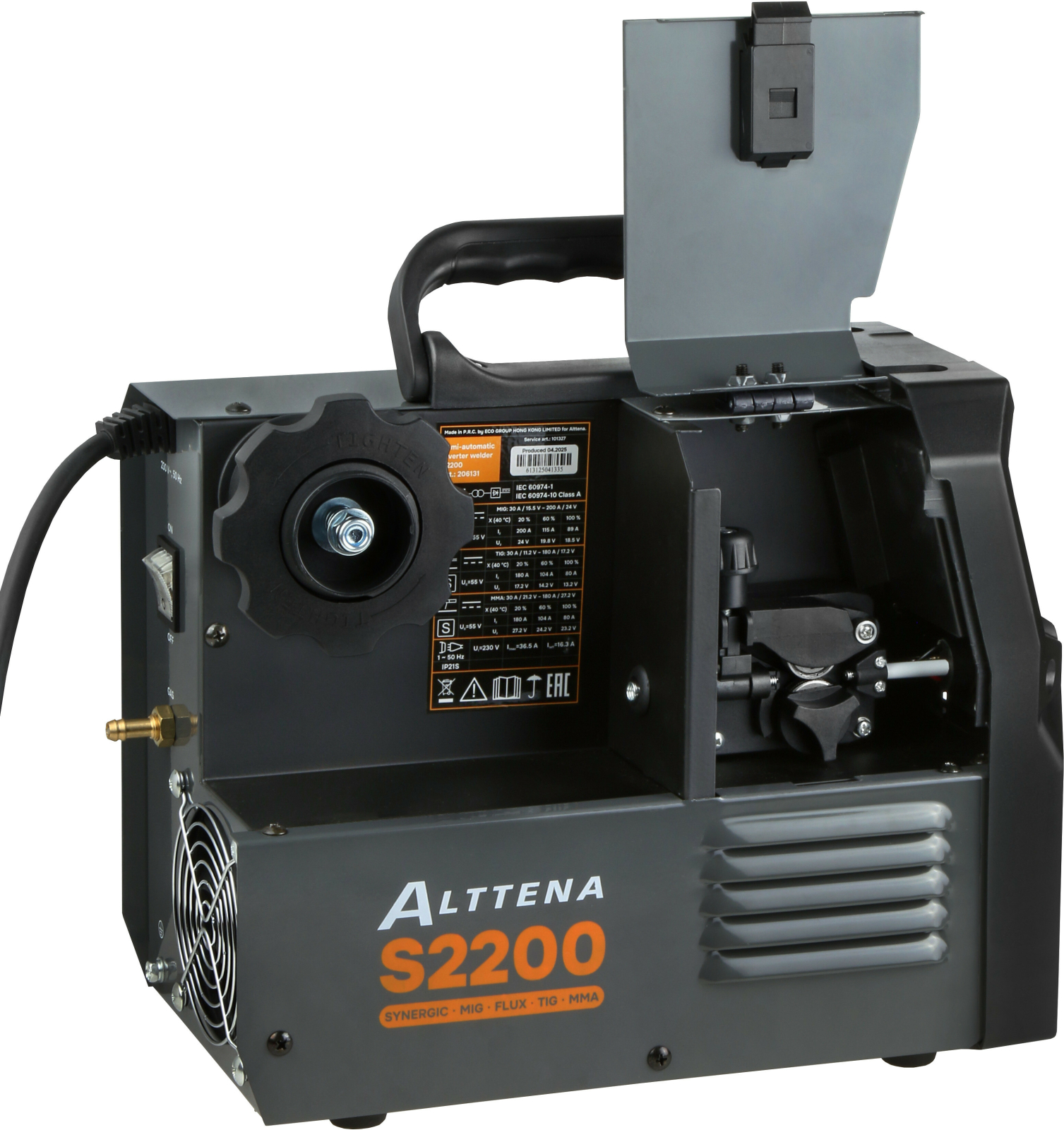 Полуавтомат сварочный ALTTENA S2200 (206131) - Фото 14
