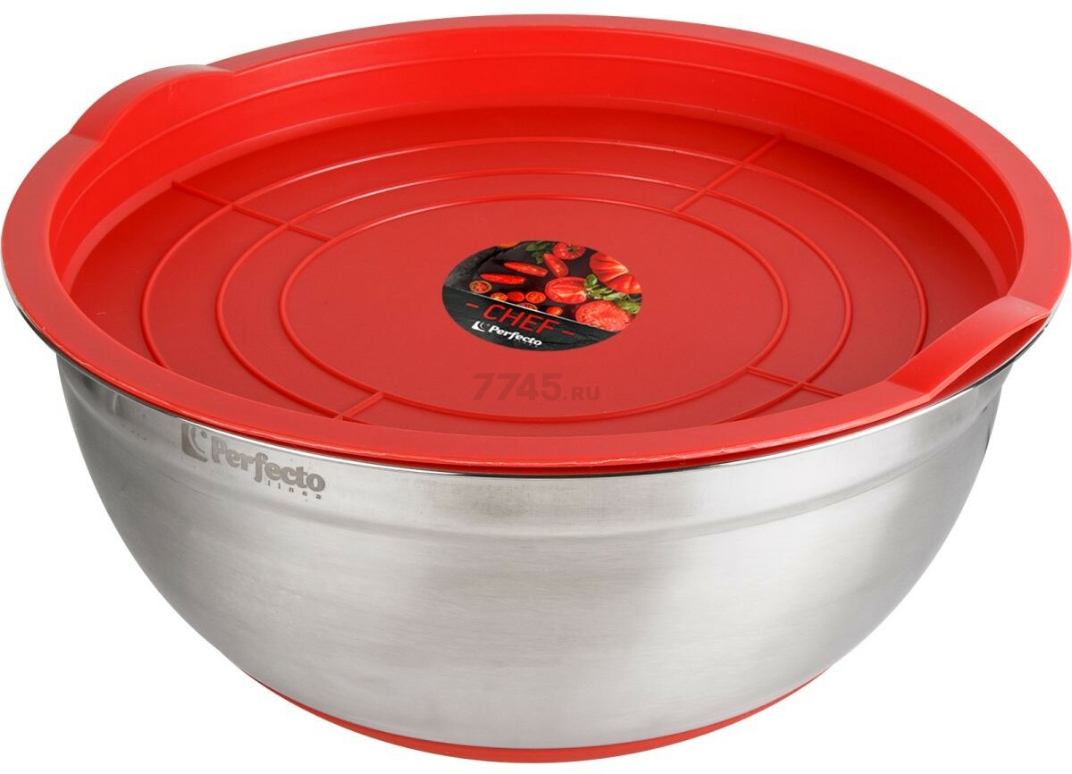 Миска из нержавеющей стали 21,8 см PERFECTO LINEA Chef (24-250222) - Фото 4