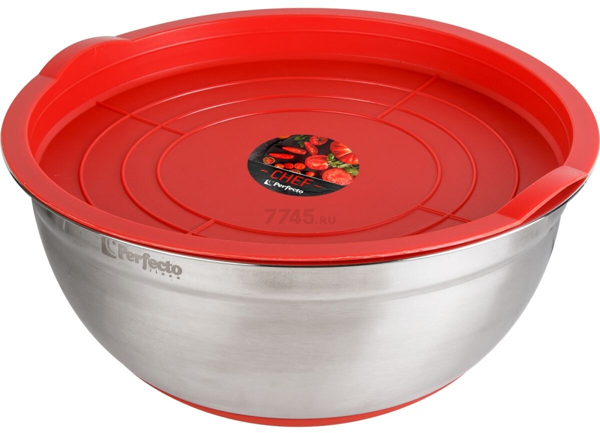Миска из нержавеющей стали 23,6 см PERFECTO LINEA Chef (24-250224) - Фото 4