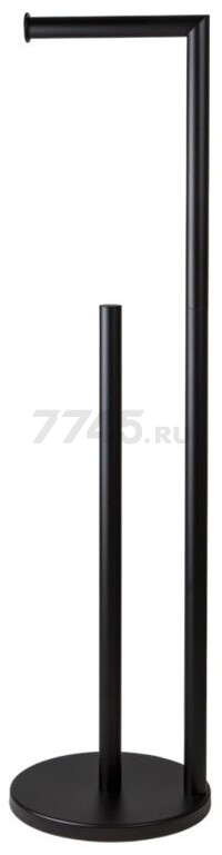 Держатель для туалетной бумаги PERFECTO LINEA Aquamarine напольный черный (35-230011)