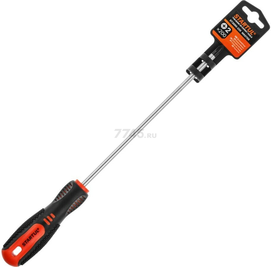 Отвертка крестовая PH2 200 мм STARTUL Master (ST3090-220)
