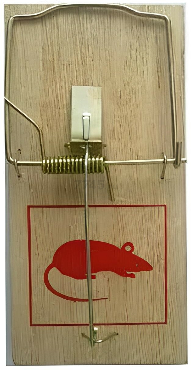 Мышеловка деревянная RAT&MOUSE (4607060891584)