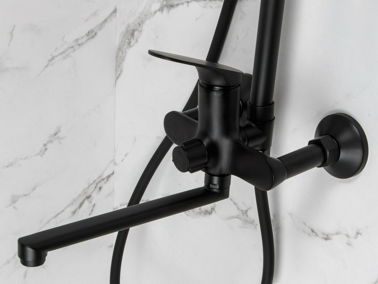 Душевая стойка ECONOCE D35 серия 710 черный (EC0714BL) - Фото 5