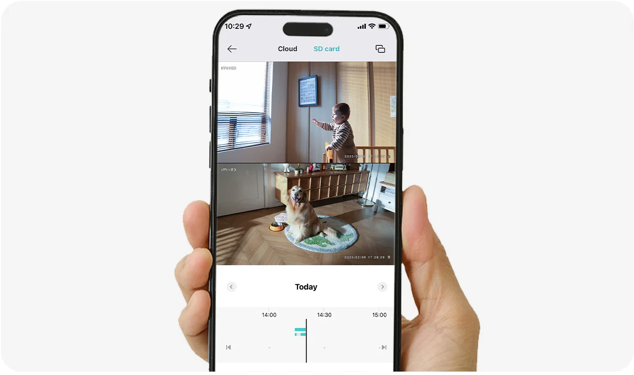 IP-камера видеонаблюдения IMILAB C30 dual 3k+3k (CMSXJ111A) - Фото 10