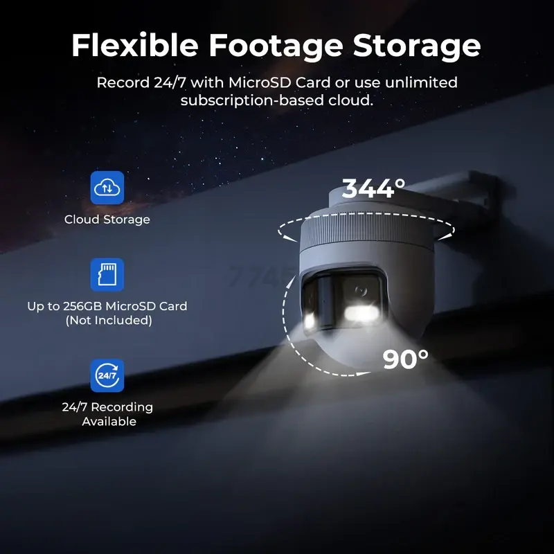 IP-камера видеонаблюдения IMILAB EC6 Panorama (CMSXJ115A) - Фото 11