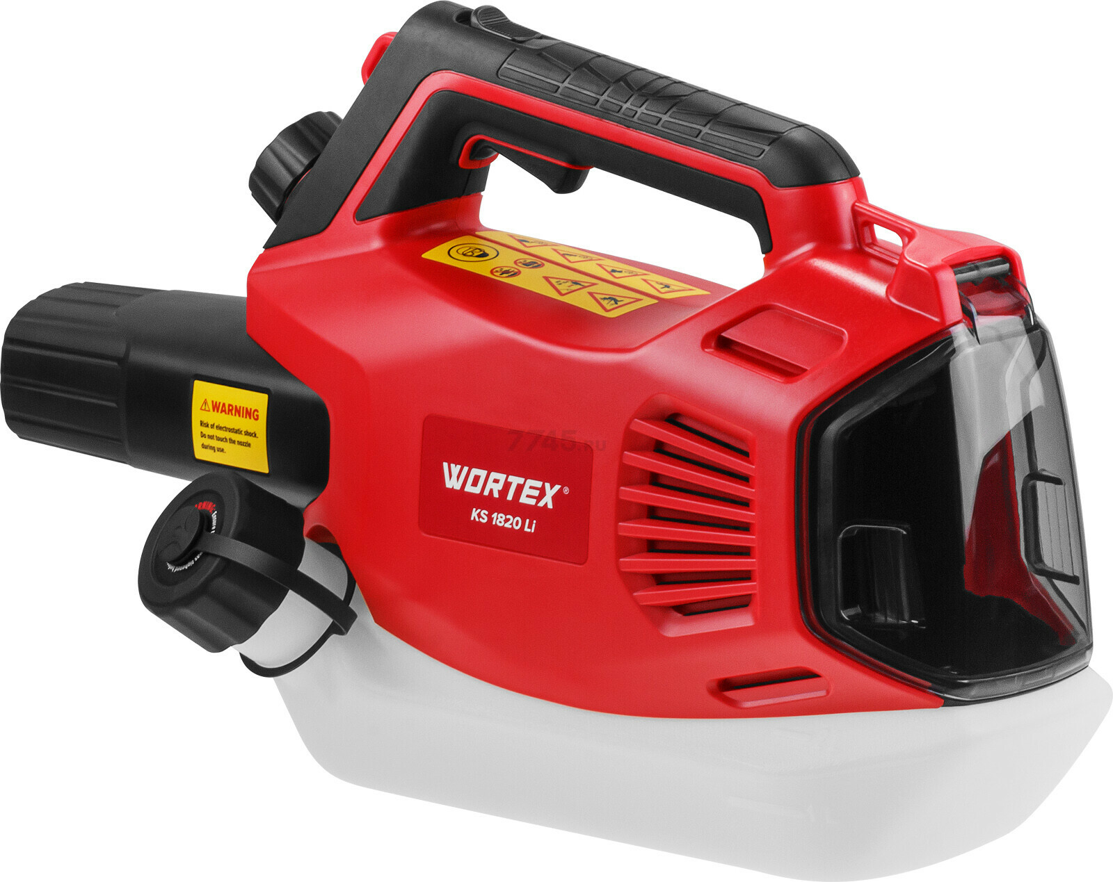 Опрыскиватель плечевой аккумуляторный 2 л WORTEX KS 1820 Li ALL1 XLT SET (1335926) - Фото 4
