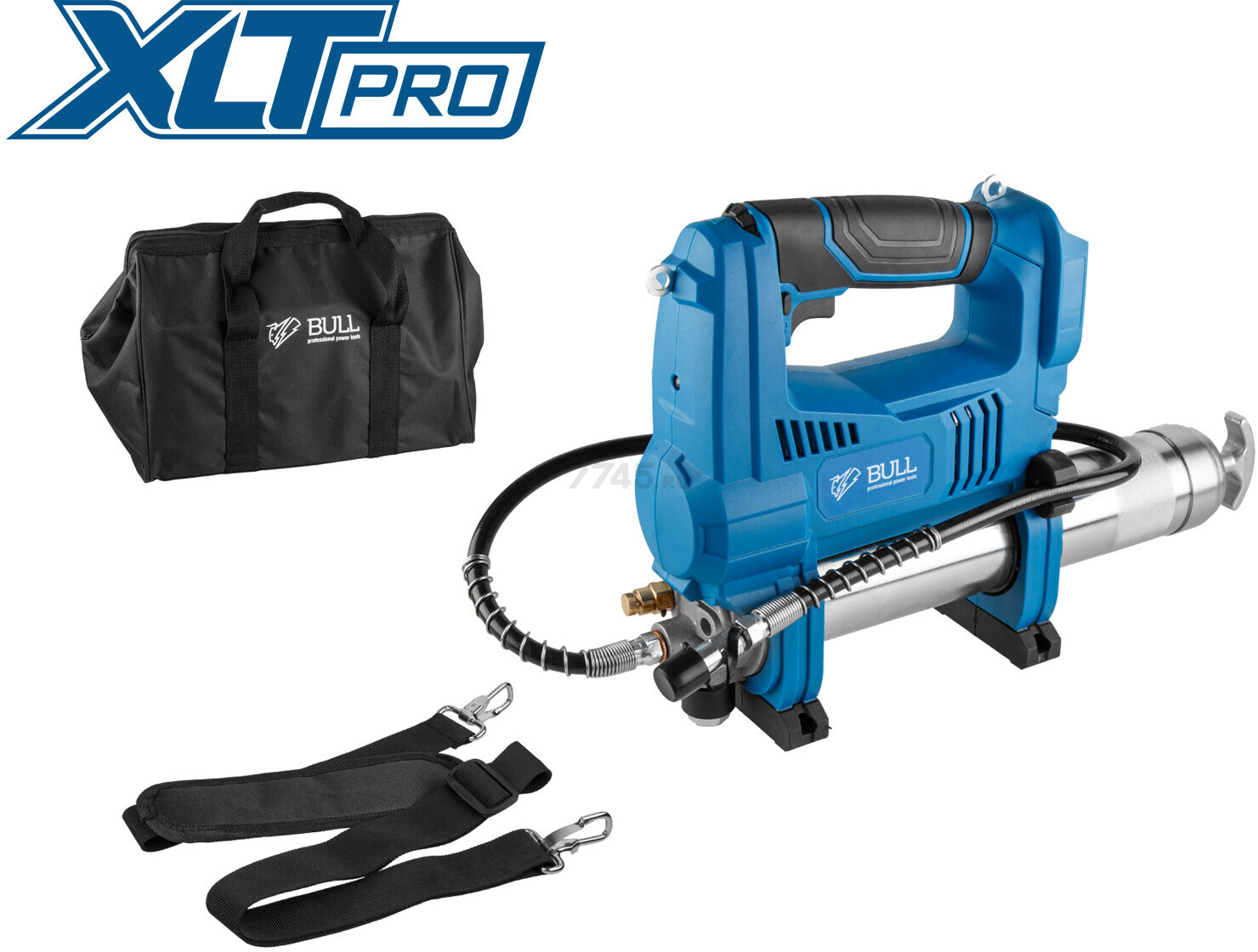 Шприц для смазки аккумуляторный BULL CGG 6818 XLTpro Solo (1325893) - Фото 9