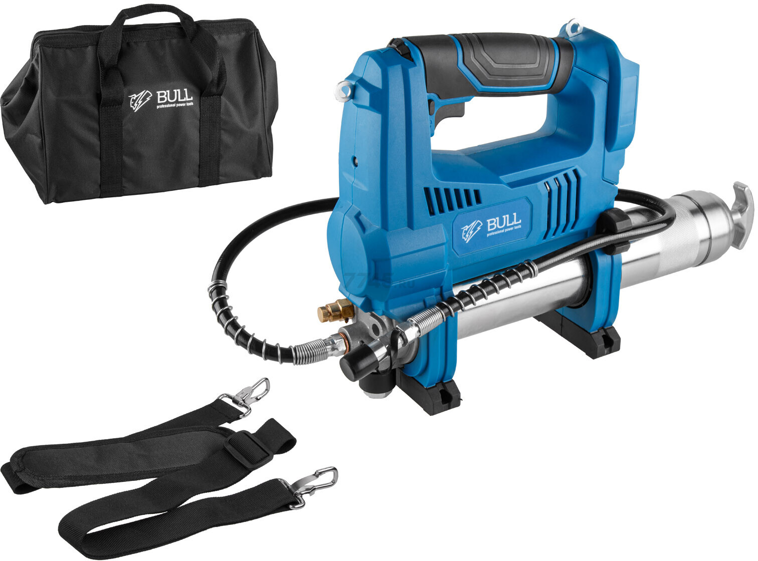 Шприц для смазки аккумуляторный BULL CGG 6818 XLTpro Solo (1325893) - Фото 8