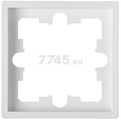 Рамка BYLECTRICA Carre белая (ЮЛИГ.735212.591)