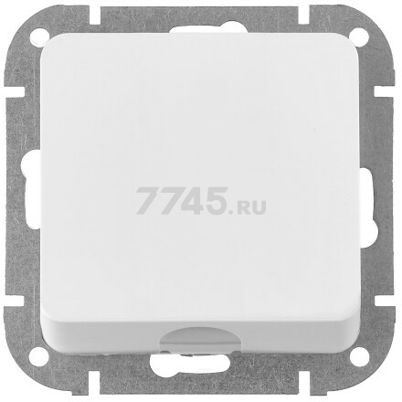 Вывод кабеля скрытый BYLECTRICA Astrum белый (ВК-103)