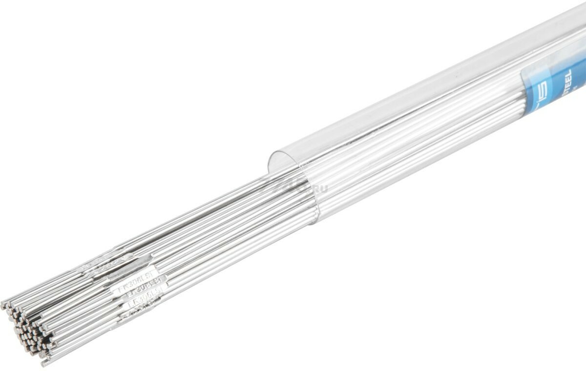 Пруток присадочный для TIG сварки нержавеющей стали SOLARIS 308LSi 1,6 мм 0,5 кг (WM-4545) - Фото 2