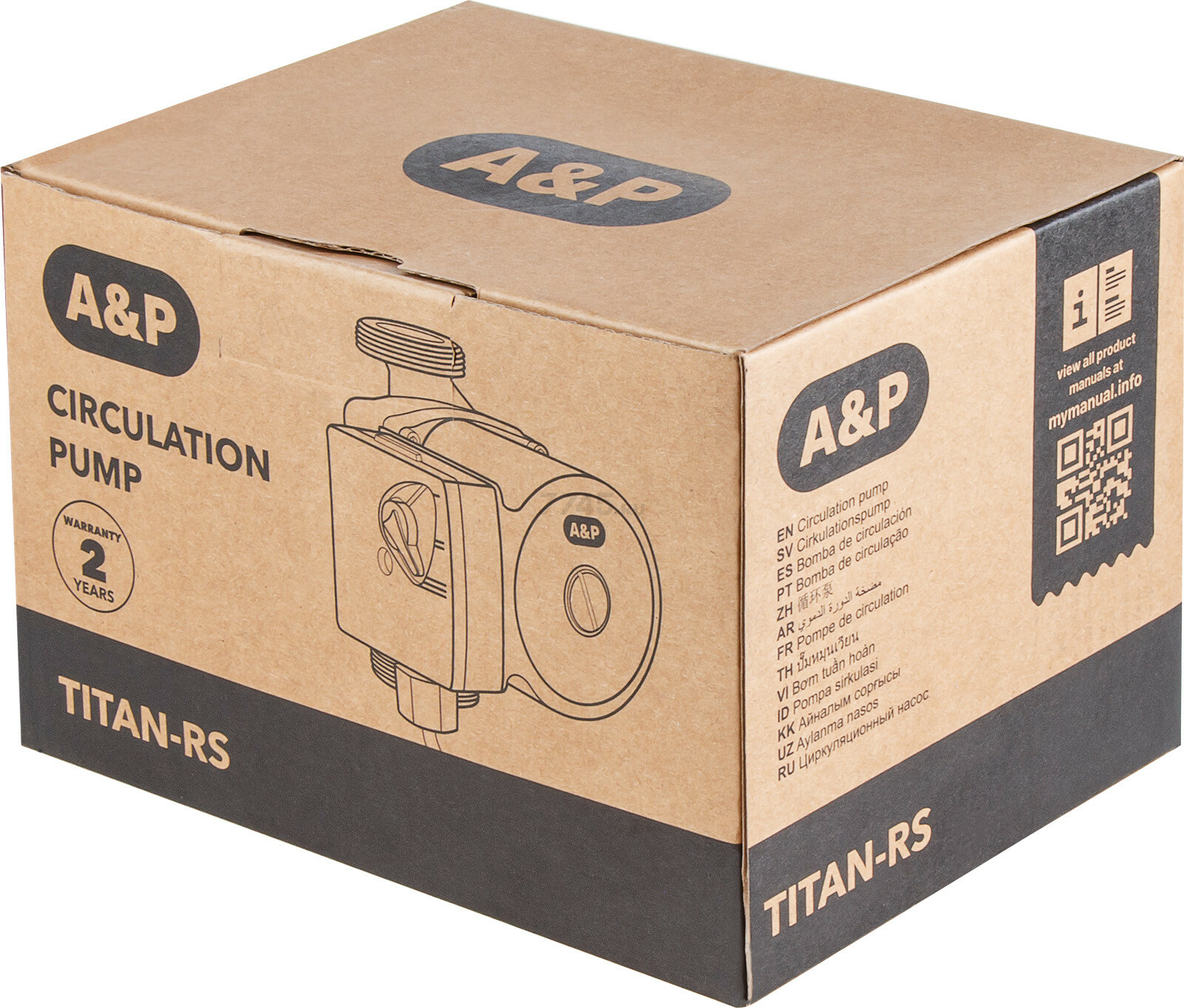 Насос циркуляционный A&P Titan-RS32-80-180 (AP118T011) - Фото 8
