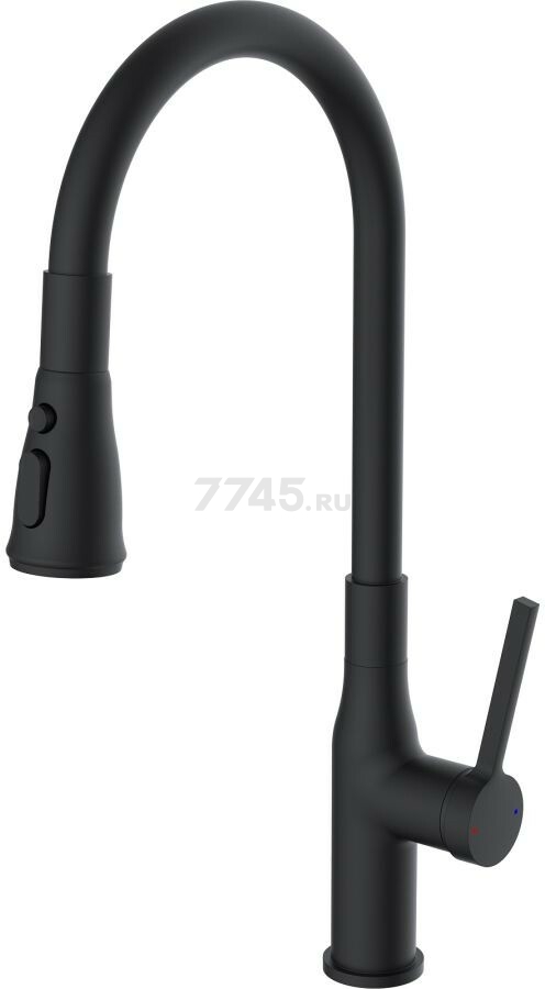 Смеситель для кухни ECONOCE D35 серия 730 черный (EC0733BL)