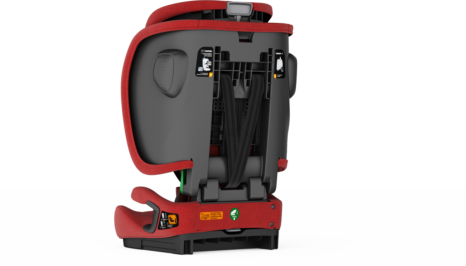 Автокресло BONBINI Voyage Coral Red melange (BO-3231119) - Фото 21