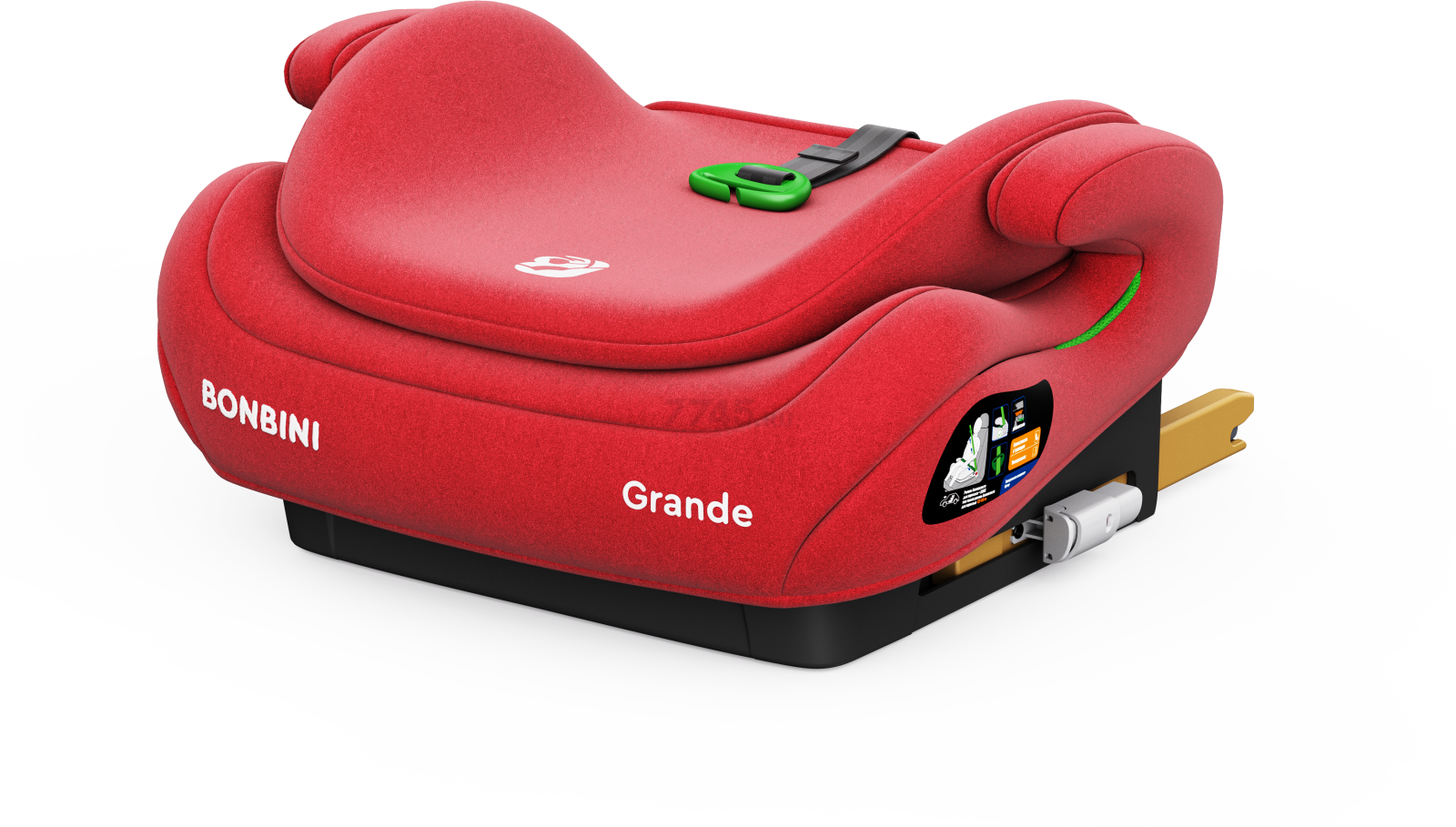 Автокресло-бустер BONBINI Grande Coral Red melange (BO-3231118) - Фото 20