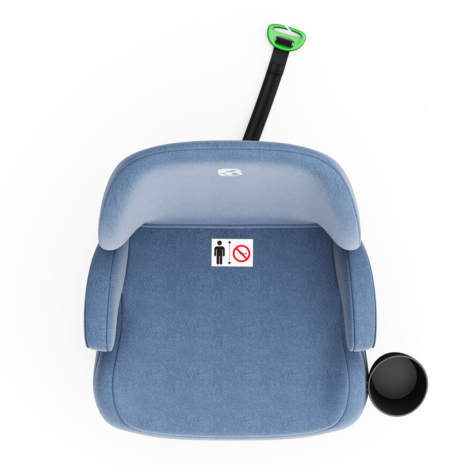 Автокресло-бустер BONBINI Grande Blue melange (BO-3231116) - Фото 17