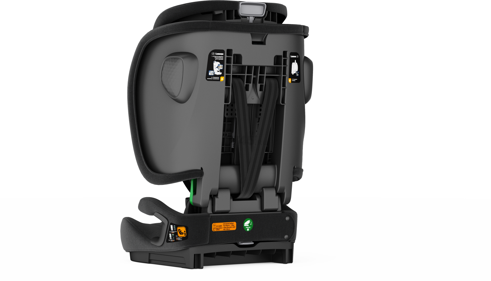 Автокресло BONBINI Voyage Black melange (BO-3231121) - Фото 21
