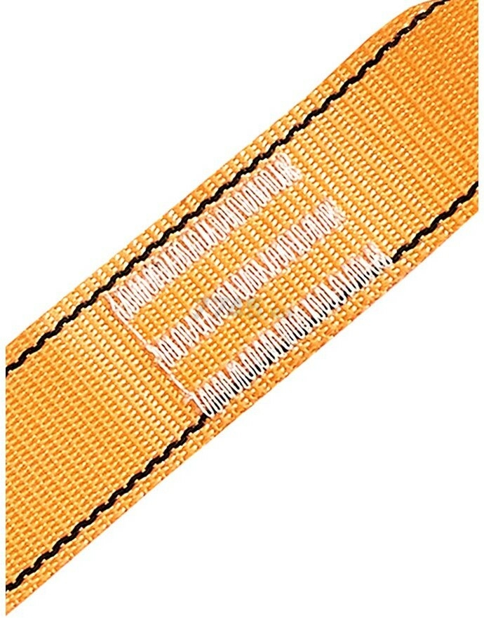 Строп А ленточный текстильный с карабинами 2 м - Фото 3