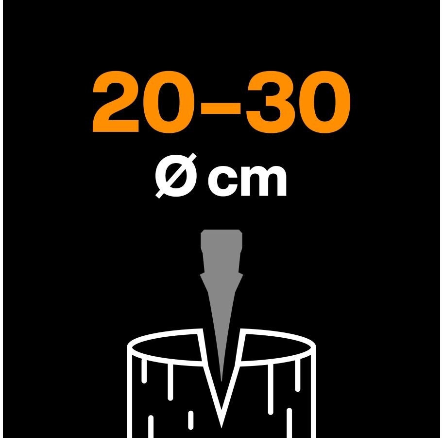 Топор-колун 1,7 кг FISKARS X24 M Splitting (1069106) - Фото 13