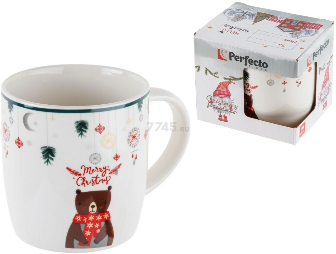 Кружка керамическая PERFECTO LINEA Winter Time-2 360 мл (30-062622)